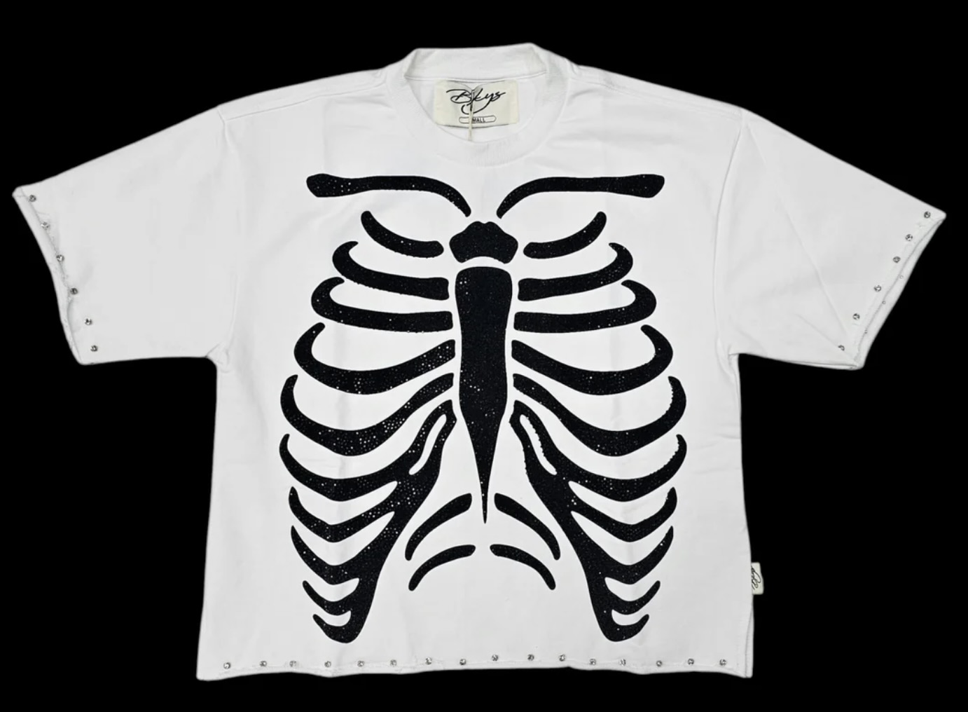 BKYS Hurt Cropped Tee: Raw Graphics, Bold Streetwear Energy